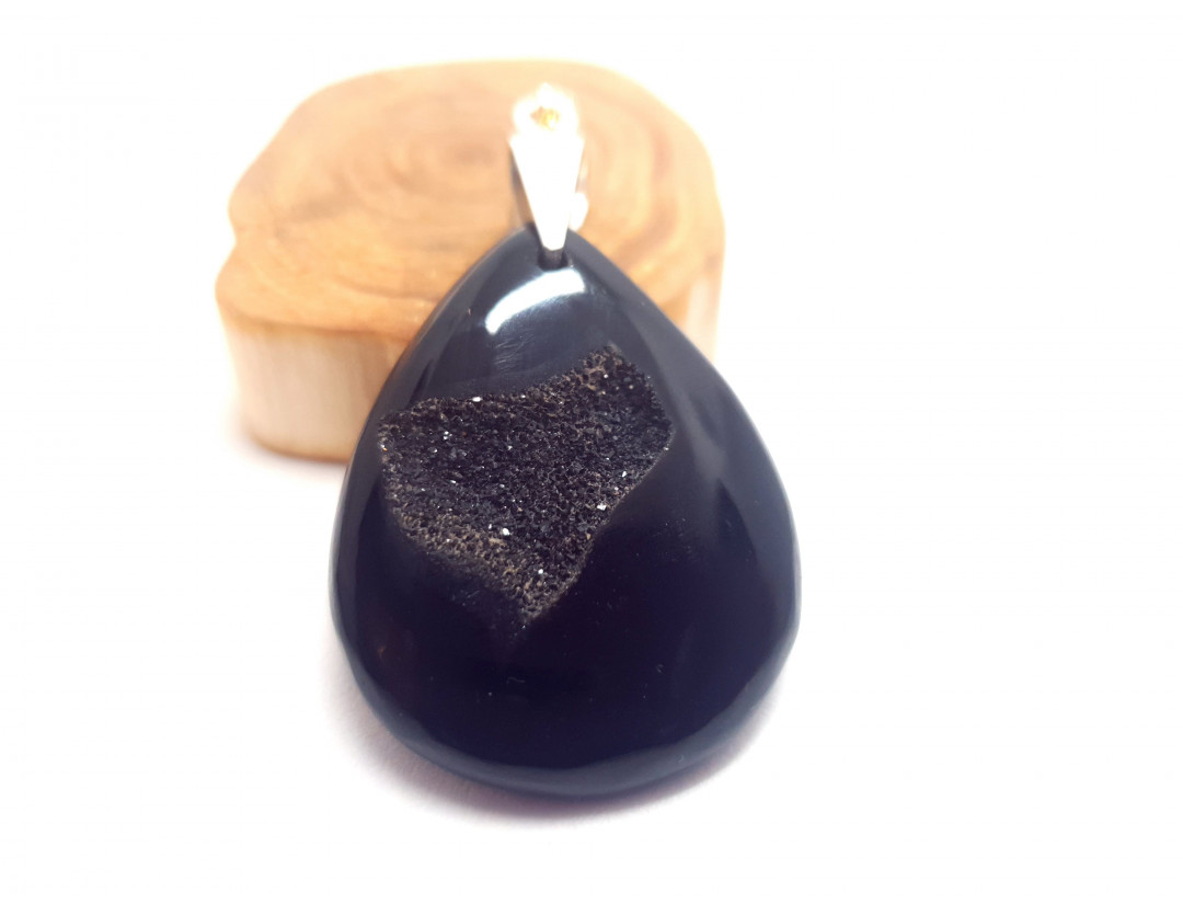 AGATE NOIRE DRUSE