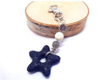 PORTE CLE PORTE BONHEUR ETOILE