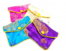 PORTE MONNAIE  - POCHETTE EN SATIN