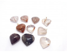 COEUR QUARTZ A INCLUSIONS