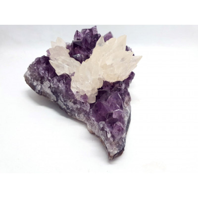 DRUSE AMETYSTE CALCITE