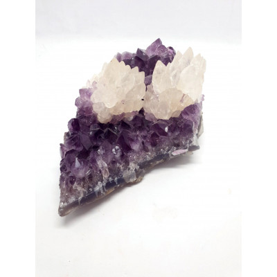 DRUSE AMETYSTE CALCITE