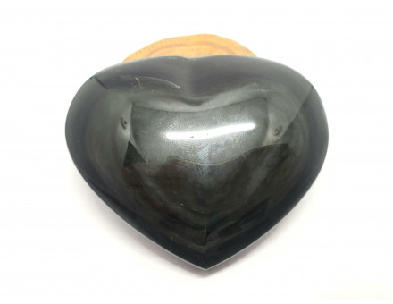 OBSIDIENNE OEIL CELESTE COEUR 7 CM