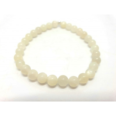 VERITABLE PIERRE DE LUNE BLANCHE 6MM