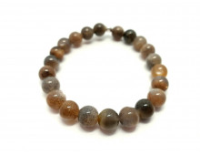 VERITABLE PIERRE DE LUNE NOIRE 7MM