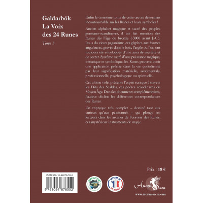 GALDARBOK LA VOIX DES 24 RUNES TOME 3