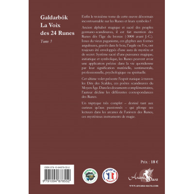 GALDARBOK LA VOIX DES 24 RUNES TOME 3