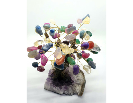 ARBRE DE VIE AGATE MULTICOLORE