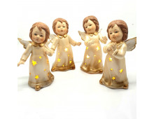 ANGE PORCELAINE LED 11 CM ANGE PORCELAINE LED 11 CM