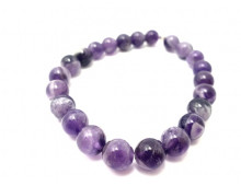 AMETHYSTE CHEVRON FACETTE 8MM
