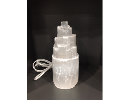 LAMPE SELENITE 21.5 CM