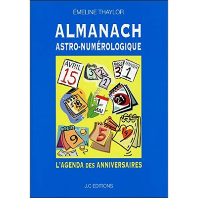 ALMANACH ASTRO NUMEROLOGIQUE