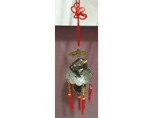 CLOCHE BONNE CHANCE GRENOUILLE