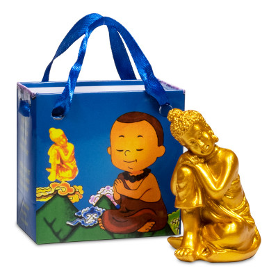 BOUDDHA MEDITATION EN SACHET CADEAU