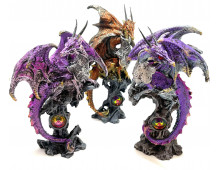 DRAGON SUR PIERRE GRAND