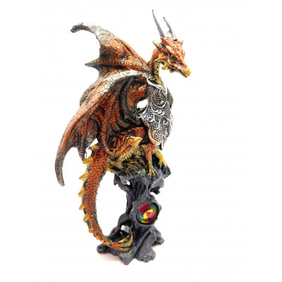 DRAGON SUR PIERRE GRAND