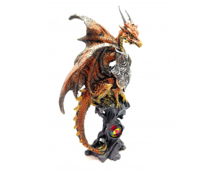 DRAGON SUR PIERRE GRAND