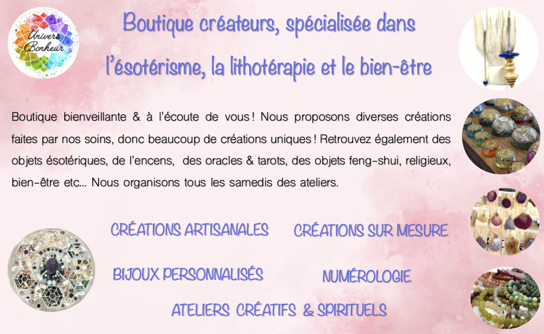 boutique lithothérapie minéraux ésotérisme spirituel